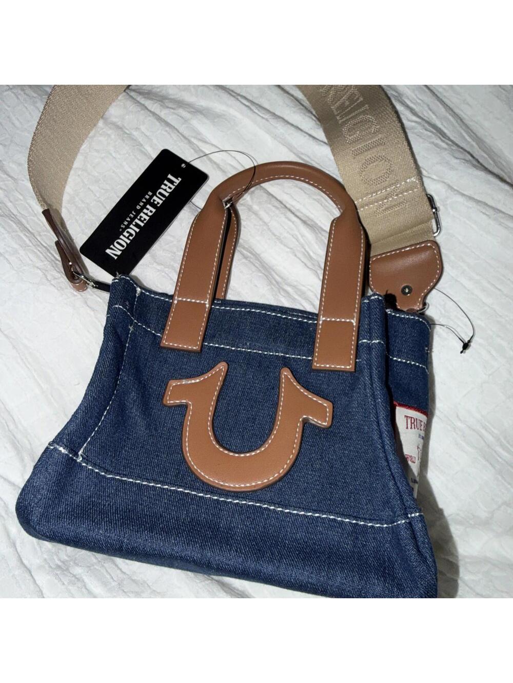 True Religion Mini Denim Bag